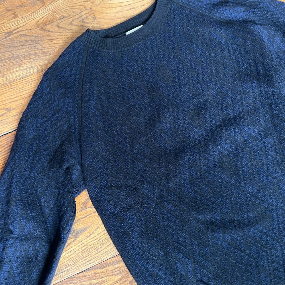 Dries Van Noten Midnight Blue Crewneck Sweater